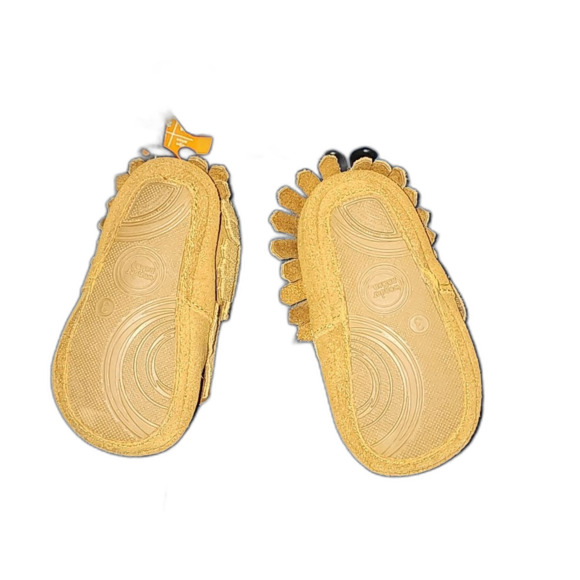 Wonder Nation Baby Boys Suede Moccasin Booties Size 6 - Picture 4 of 5